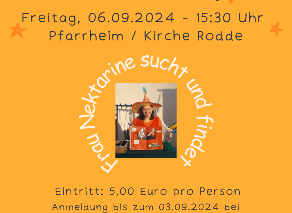 Image - kfd Rodde: Theater Klitzeklein am 6. September 2024