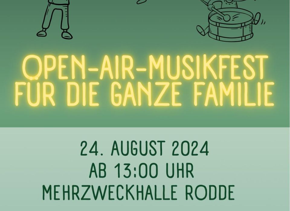 Image - Großes Musikfest zum 100-jährigen Bestehen des Blas-Orchester Rodde: 24. August 2024