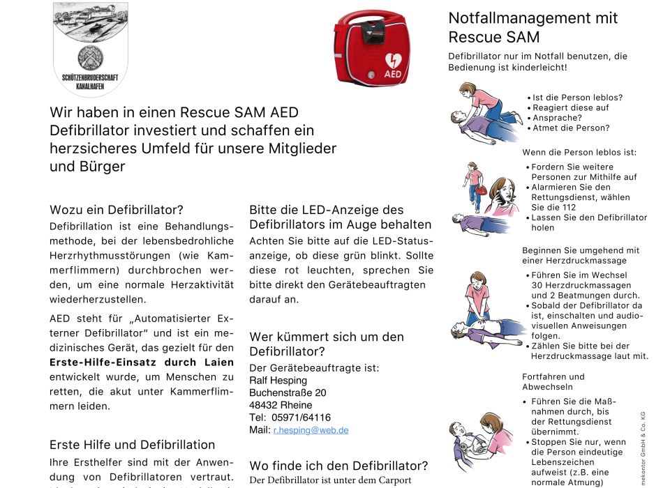 Image - Die Schützenbruderschaft Kanalhafen hat ein "herzsicheres Umfeld geschaffen“