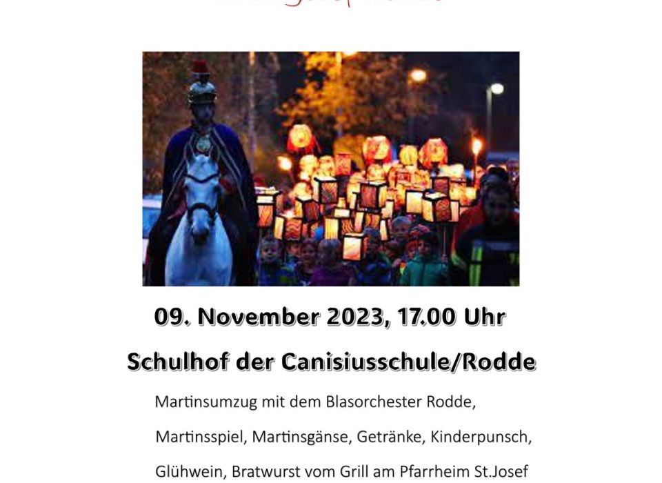 Image - Martinsumzug in Rodde: 9. November 2023