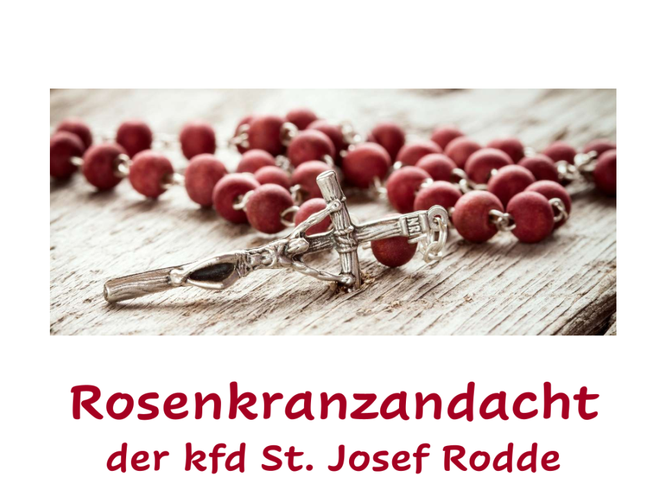 Image - Rosenkranzandacht der kfd Rodde