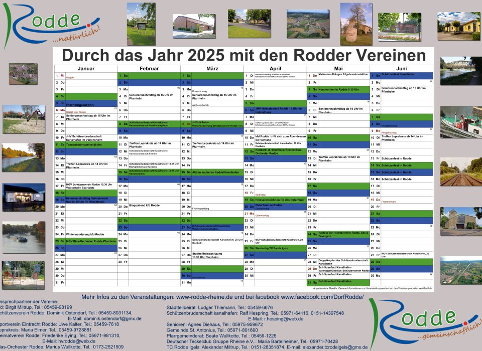 Image - Rodde Kalender 2025