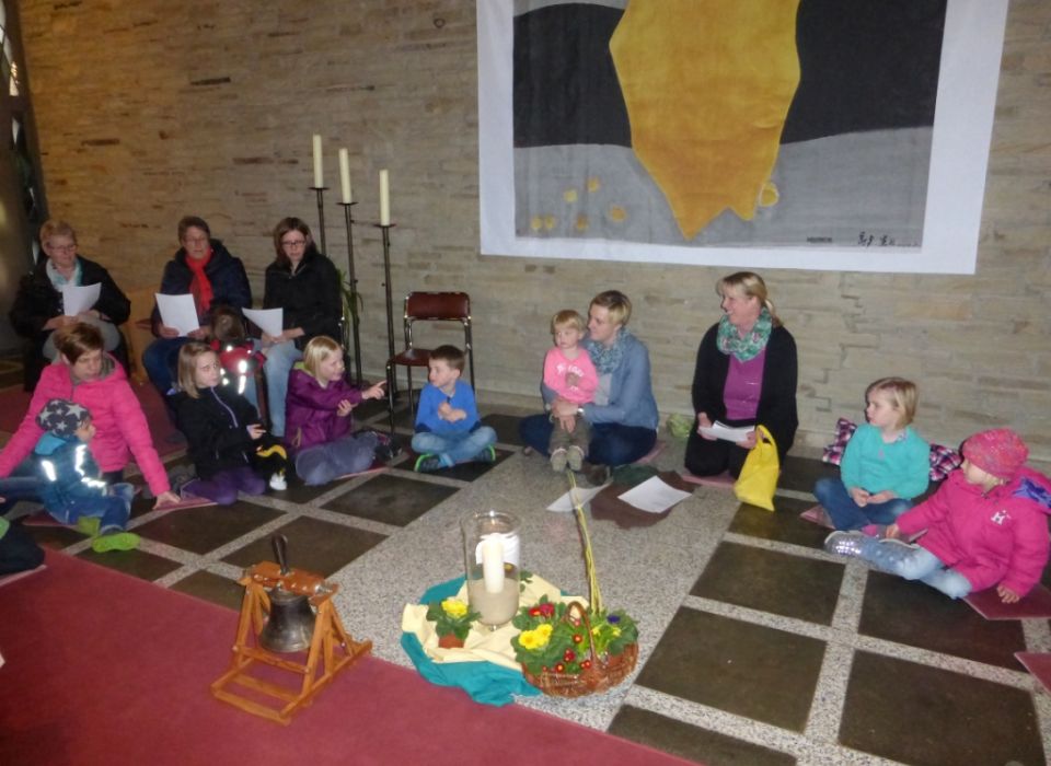 Image - Krabbelgottesdienst feiert Palmsonntag: 2. April 2023