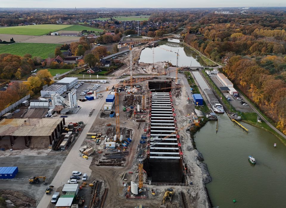 Image - Zum aktuellen Stand der Bauarbeiten im Projekt „Neue Schleusen DEK-Nord“