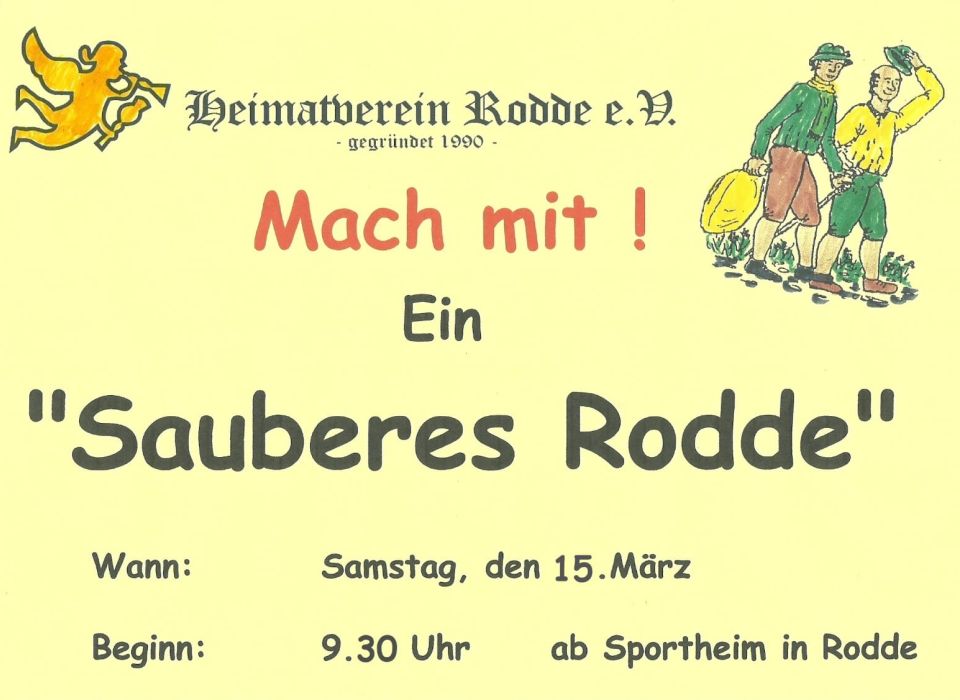 Image - Aktion Sauberes Rodde