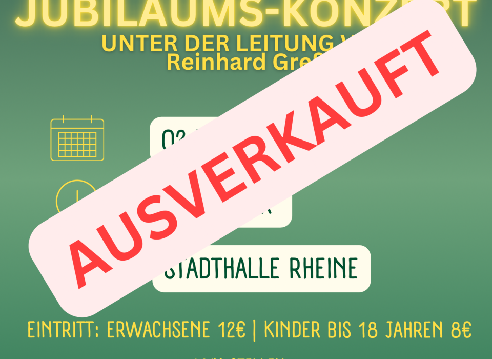 Image - Ausverkauft! Jubiläumskonzert vom Blas-Orchester Rodde