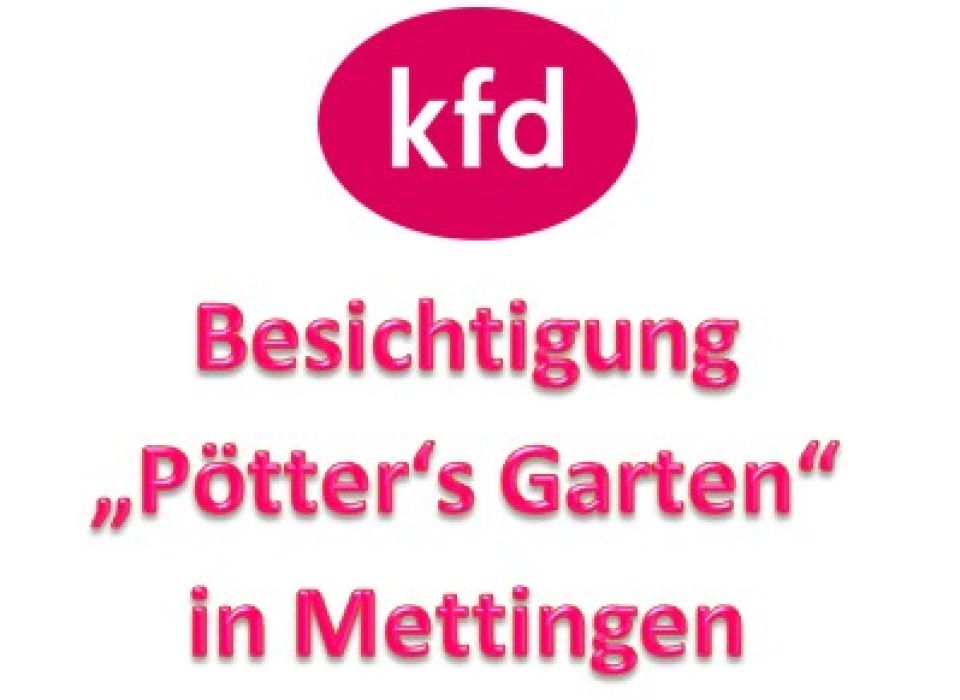 Image - kfd Rodde: Besichtigung Pötters Garten